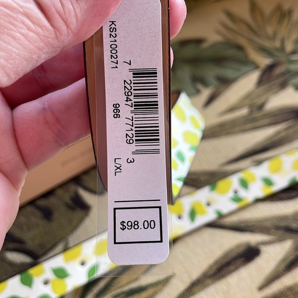 Kate spade lemon belt Fanny pac nwt - Picture 4 of 4
